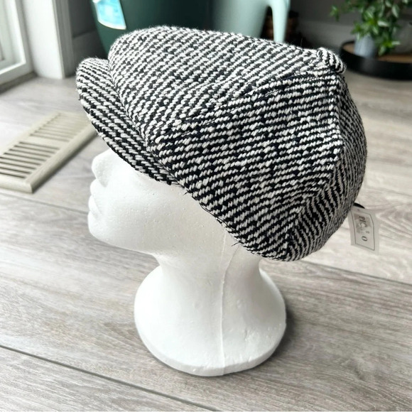 NTW Picabo Tweed Wool Blend Flat  Newsboy Cap - Picture 3 of 12